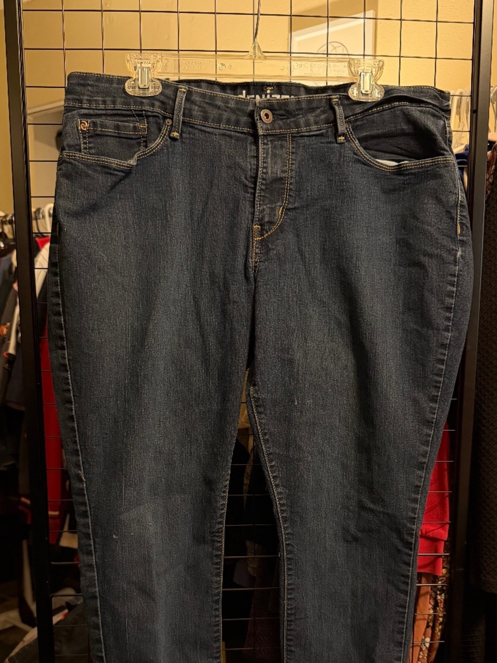 DENIZEN Levi's Women's Blue Denim Jeans modern skinny Casual Pants
